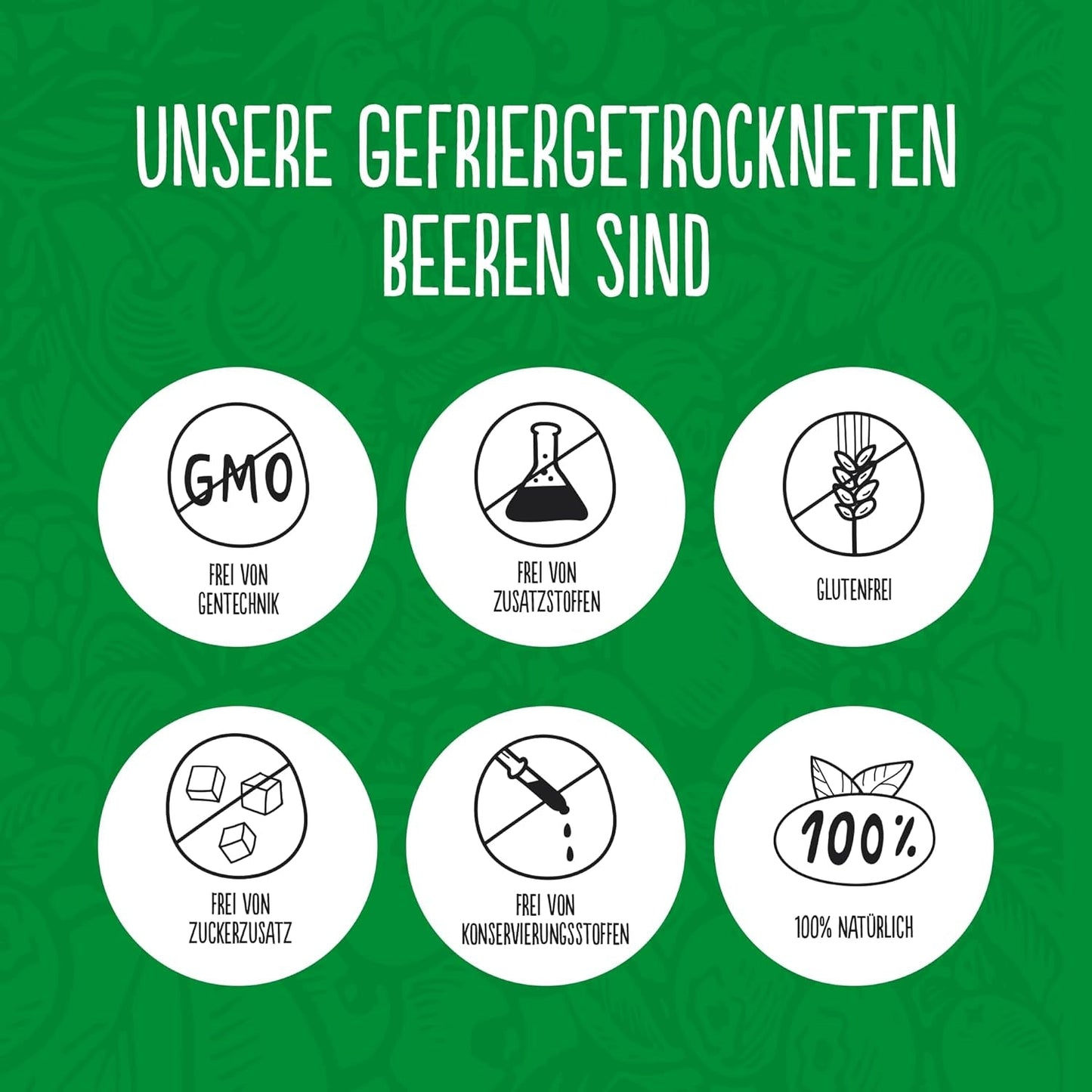 Super Garden Gefriergetrocknete Erdbeeren | Köstliche und 100 % reine gefriergetrocknete Früchte | Ganze getrocknete Erdbeeren für gesunde Snacks oder zum Backen | Gefriergetrocknete Erdbeeren 19g Naty Shop dehydrierte Produkte