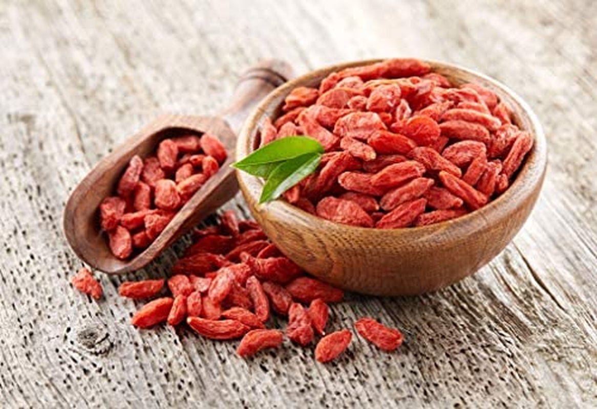Carefood – Bio-Goji-Frucht – Superfood 100 % natürliche Trockenfrüchte – Bio-Snack ohne Zuckerzusatz und für Veganer geeignet – süßer Geschmack mit leichter Säure – 200 g dehydrierte Produkte von Naty Shop