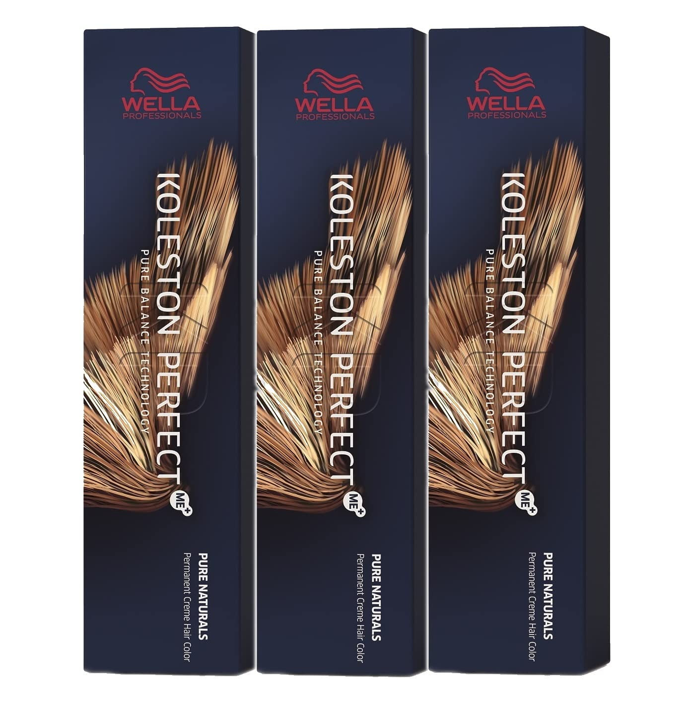 3er-Set Wella Koleston Perfect ME+ 7/03 Natürliches Mittelgoldblond 60 ml Naty Shop Haarfärbemittel Standardtitel