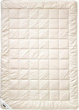Billerbeck E45 Bambusdecke – Sommerdecke – 135 x 200 cm – Baumwolldecke, kühlende Steppdecke – mit Bambusfüllung, leichter Sommer (Sl) Steppdecken und Steppdecken Naty Shop Warm (B) 135 x 200 cm