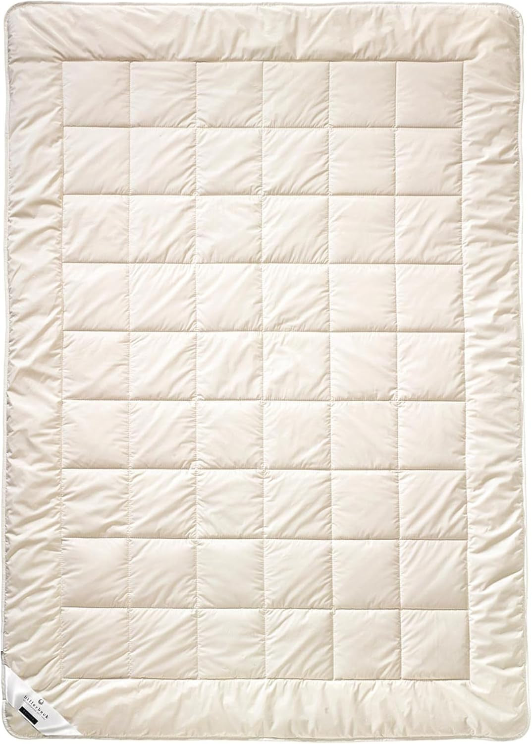 Billerbeck E45 Bambusdecke – Sommerdecke – 135 x 200 cm – Baumwolldecke, kühlende Steppdecke – mit Bambusfüllung, leichter Sommer (Sl) Steppdecken und Steppdecken Naty Shop Warm (B) 135 x 200 cm
