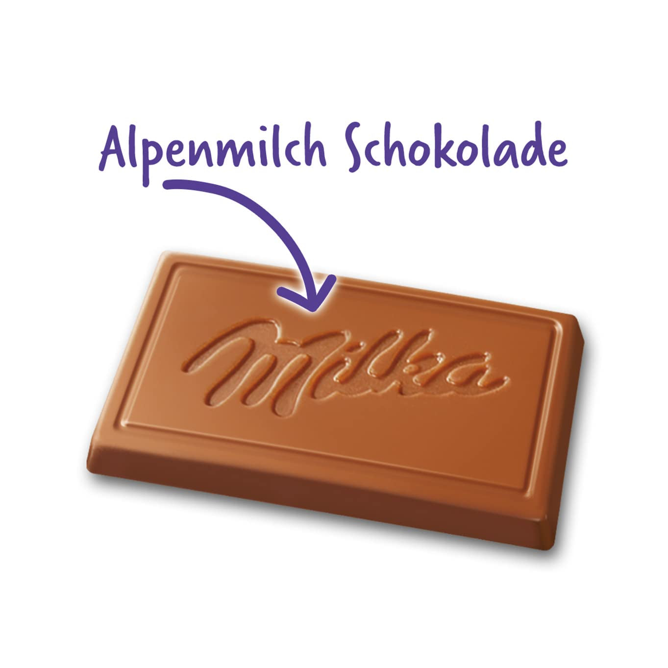 Milka Naps Smiling Bunny – Alpenmilch-Osterschokolade in einer entzückenden Geschenkbox – 115 g