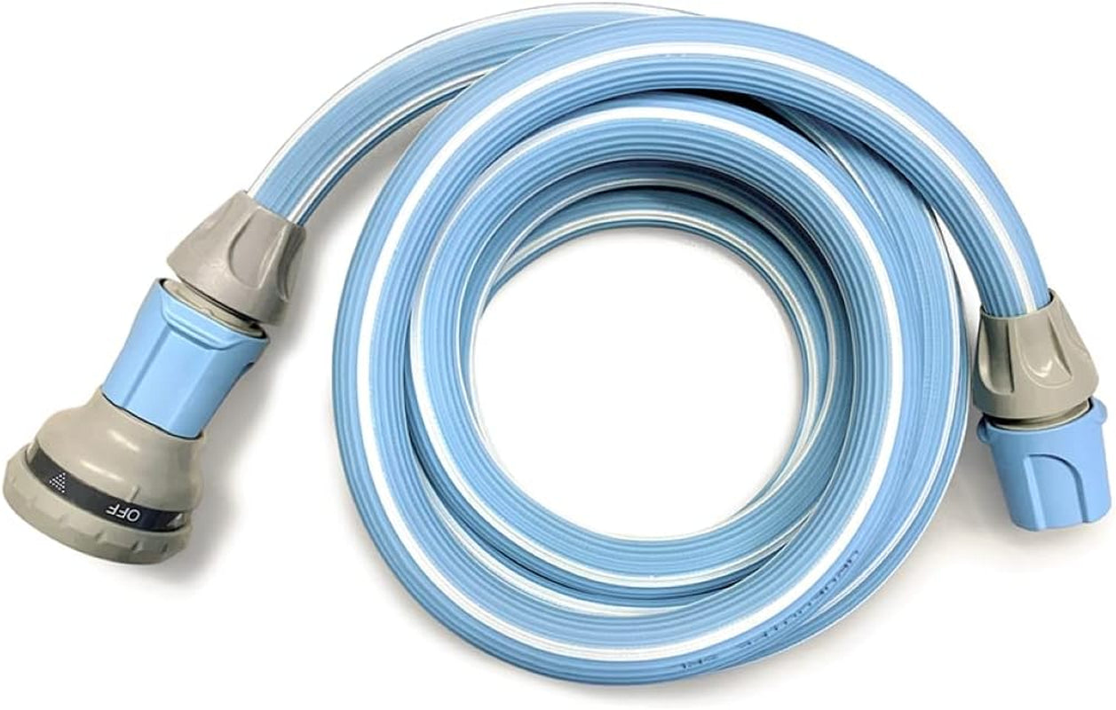Magic Blue Hose 20 Meter ausziehbarer Gartenschlauch mit Beutel und Sprühdüse