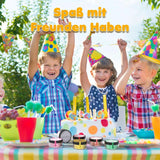 Essbarer Glitzer, Set mit 6 Farbtönen, 5 Gramm Glitter Naty Shop