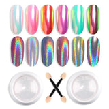 GZSY Nail Art Strasssteine ​​​​Nagel Perlen Weiß 12Raster Nagel Charms Nageldesign Zubehör Perle Nail Art