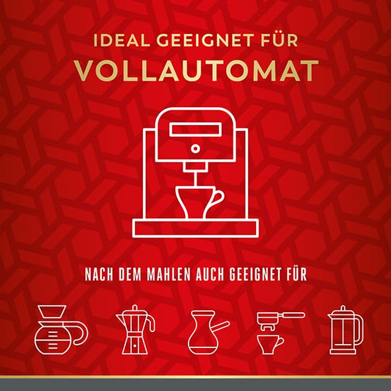 Wiener Melange - 500g Vollkorn | Klassische Wiener Kaffeemischung | Aromatischer Kaffee aus 100 % Arabica-Bohnen. Ideal für Kaffeevollautomaten und Espressomaschinen