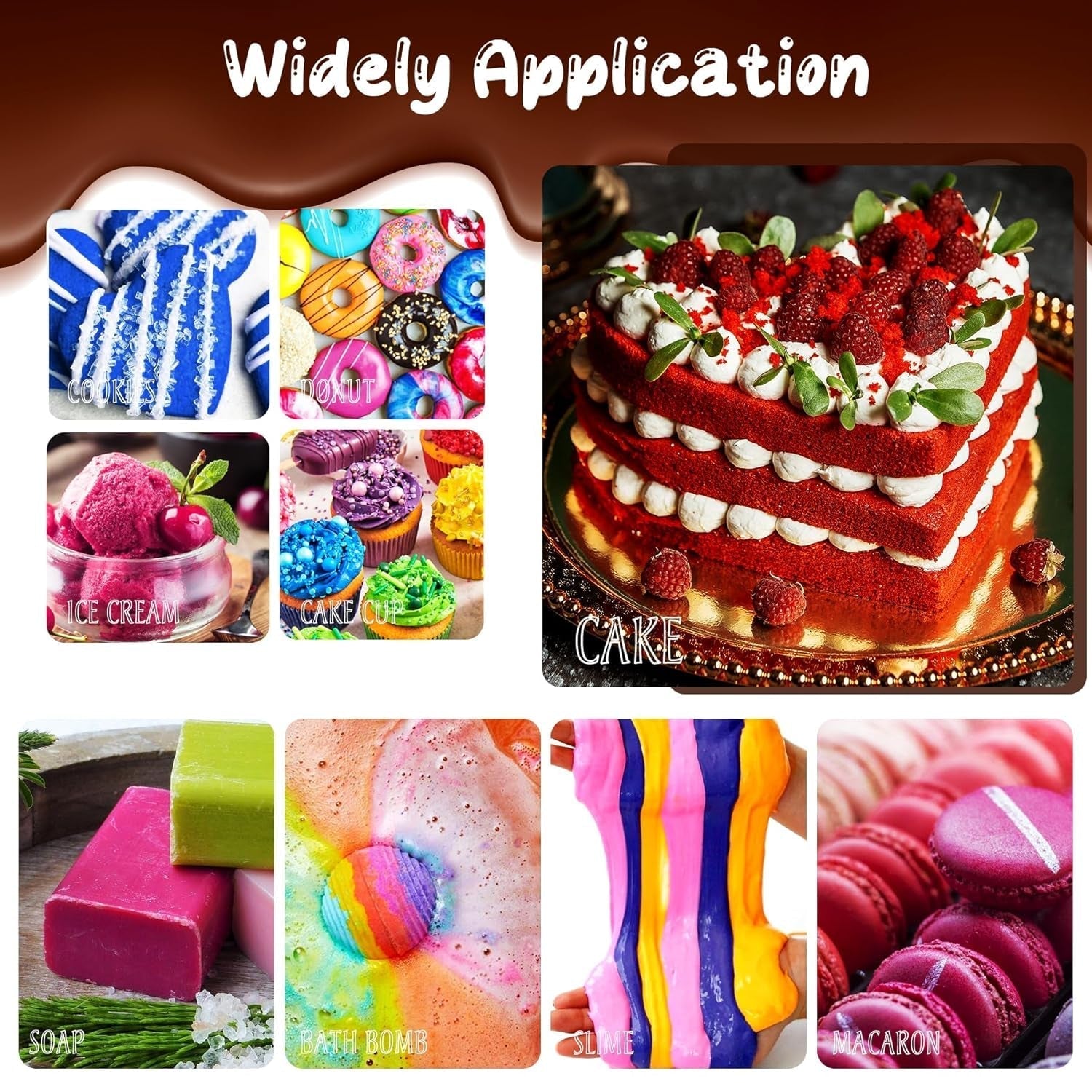 Gel-Lebensmittelfarbe – hochkonzentrierte Gel-Lebensmittelfarbe für Kuchen, Backen, Ostereier, Getränke – zuckerfreie Lebensmittelfarbe für Fondant, Zuckerguss, Schleim, Kuchendekoration (roter Samt, 150 g)