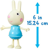 Peppa Wutz Luisa Löffel – lustige Anziehfigur, 15 cm große Mädchenpuppe mit Anziehzubehör und Kleidung, interaktives Spielzeugset für Kleinkinder ab 3 Jahren
