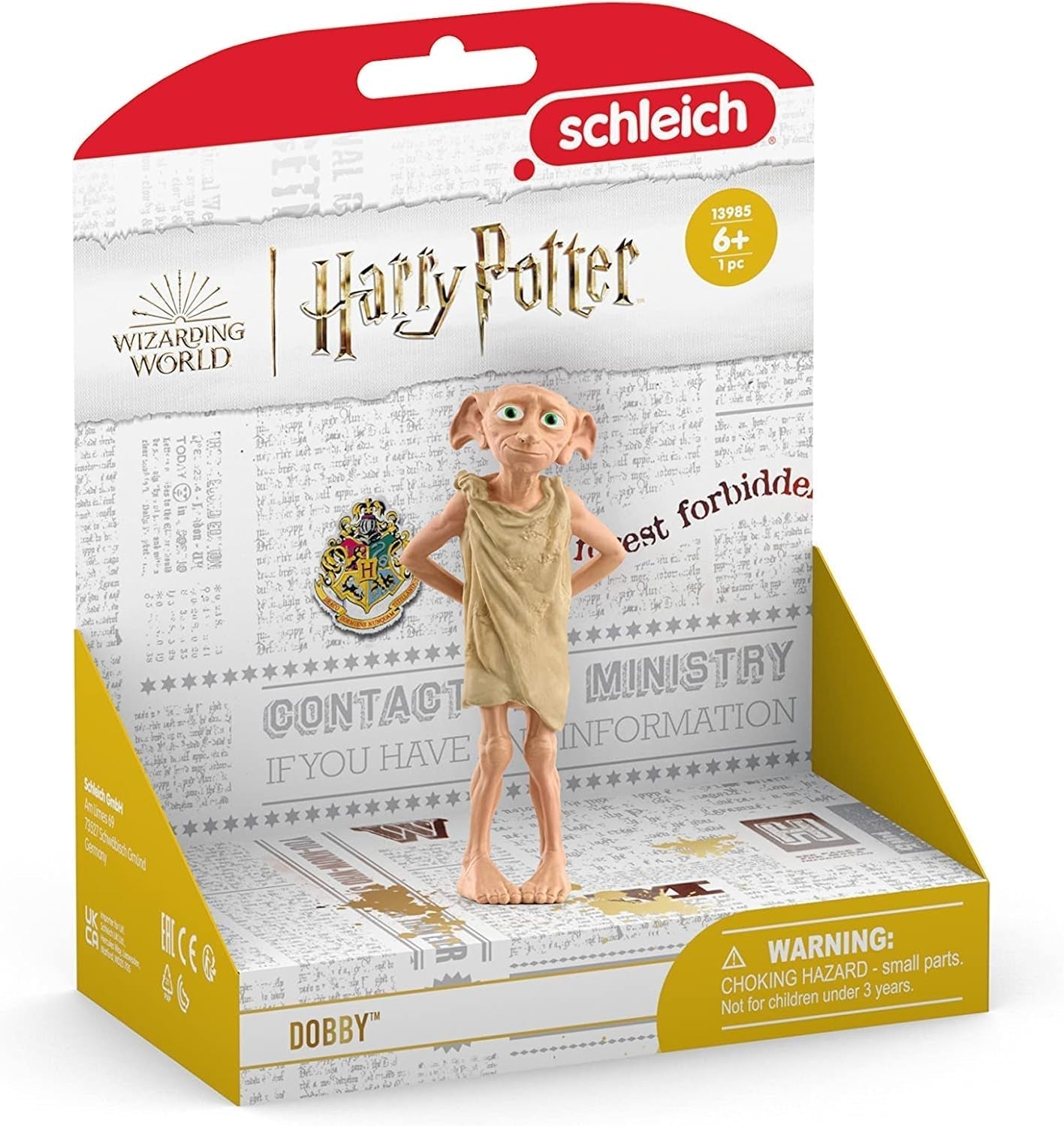 Schleich 13985 Dobby, ab 6 Jahren, Figur HARRY POTTER, 3 x 4 x 8 cm Actionfiguren Naty Shop