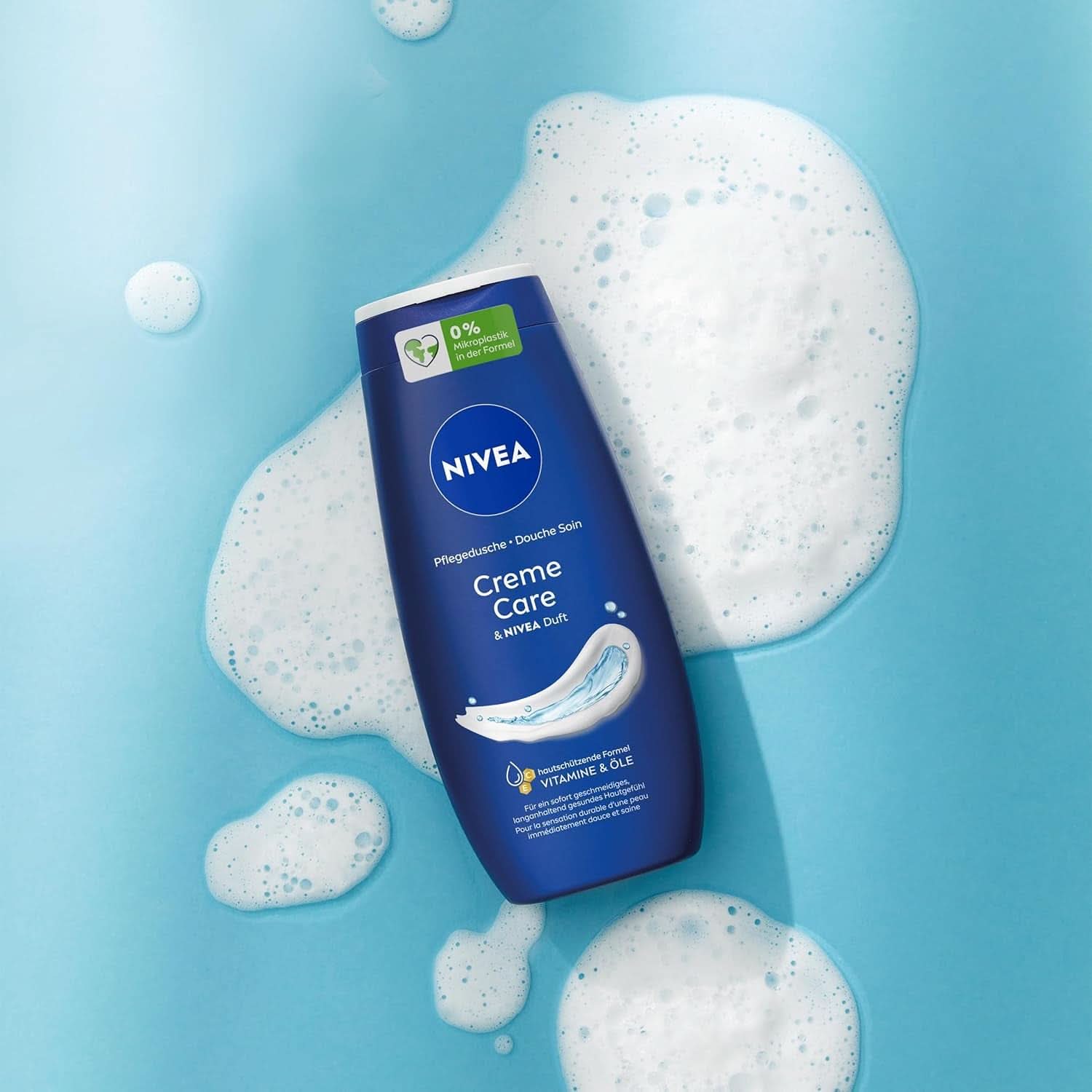 NIVEA Creme Care, Duschgel mit Vitaminen und ätherischen Ölen, 250 ml Dusche und Bad Naty Shop