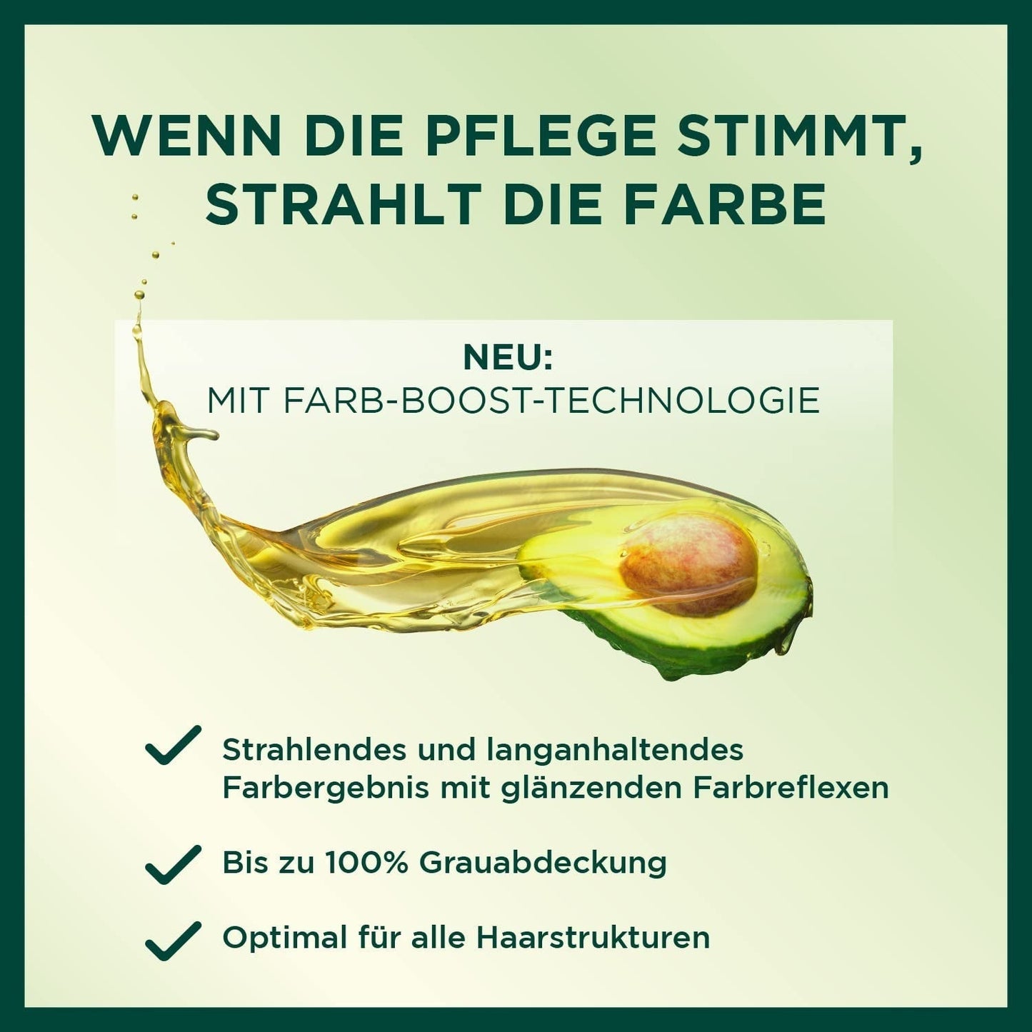 Garnier Nutrisse Permanente Pflege-Haarfarbe mit pflegenden Fruchtölen, 8 Wochen Halt, Farbe Ultra Crème Tint 053 Samtbraun (3er-Pack), Naty Shop Haarfarbe