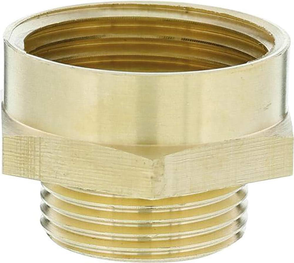 Gardena Messing-Gewindenippel: Messing-Anschluss für beidseitigen Anschluss, z.B. zu Pumpen, Rohrgewinde 26,5 mm (G 3/4 Zoll) (7260-20)