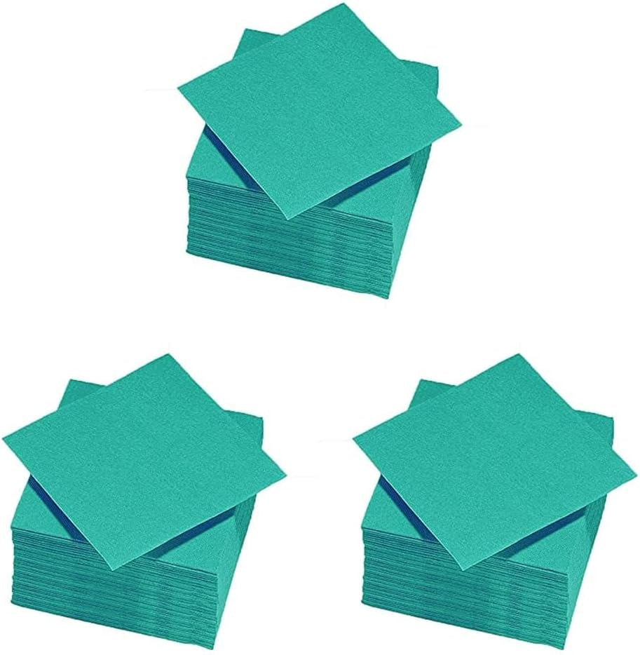 - Tex Touch Papierservietten - Rosa Farbe - Fsc®-zertifizierte Servietten - Recycelbar und biologisch abbaubar - Packung mit 50 rosa Servietten, Größe 24 x 24 cm