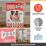 Nostalgic-Art Retro-Aufbewahrungsbox XL, 4 l, Hundefutter – Geschenkidee für Hundebesitzer, Aufbewahrungsbox für Trockenfutter, Vintage-Design Futteraufbewahrungsboxen Naty Shop