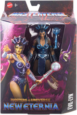 Masters of the Universe Masterverse Actionfigur, ca. 18 cm groß, New Eternia Evil-Lyn, MOTU Toy Villainess, Zauberin, 30 Bewegungspunkte, Kristallkugelstab, JBP77 Actionfiguren Naty Shop
