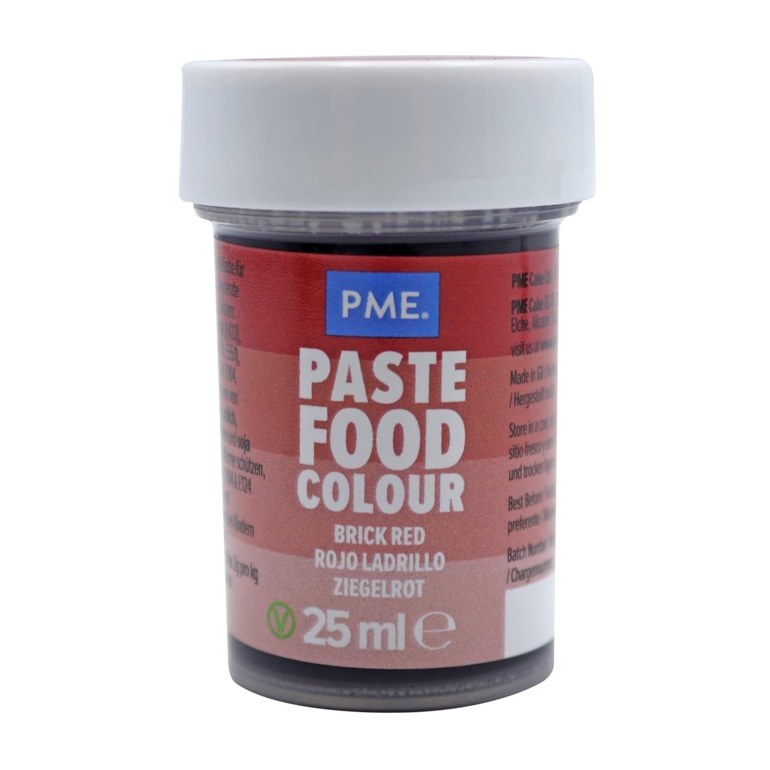 Backfarbpaste - Ziegelrot (25g)