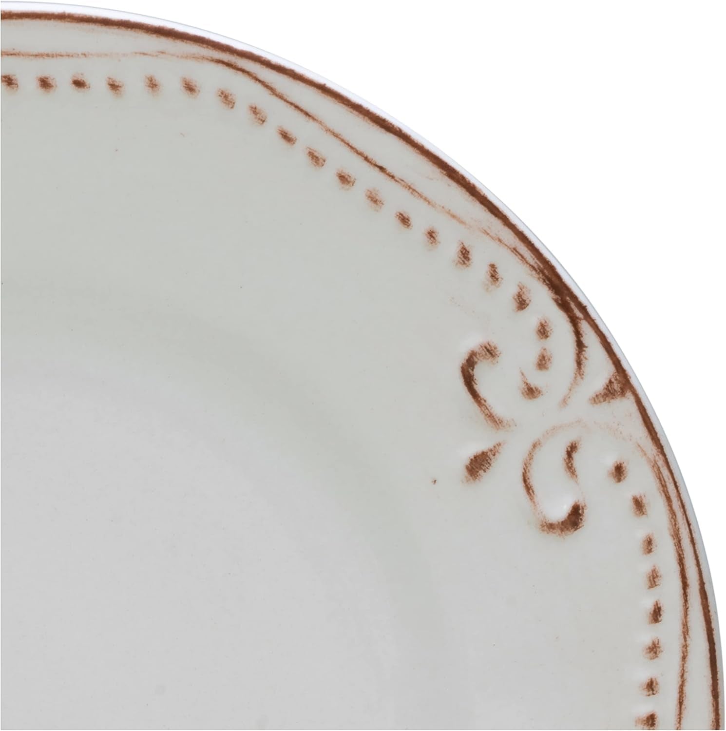 CreaTable, 23601, Serie Romantic Vintage, 16-teiliges Tafelservice für 4 Personen, Kombiservice aus Porzellan, spülmaschinen- und mikrowellengeeignet, hochwertige Herstellung