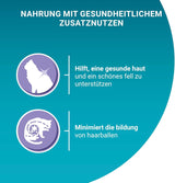 PURINA ONE Fell- und Haarballen-Nassfutter für Katzen in Sauce mit Huhn, 26er-Pack (26 x 85 g)