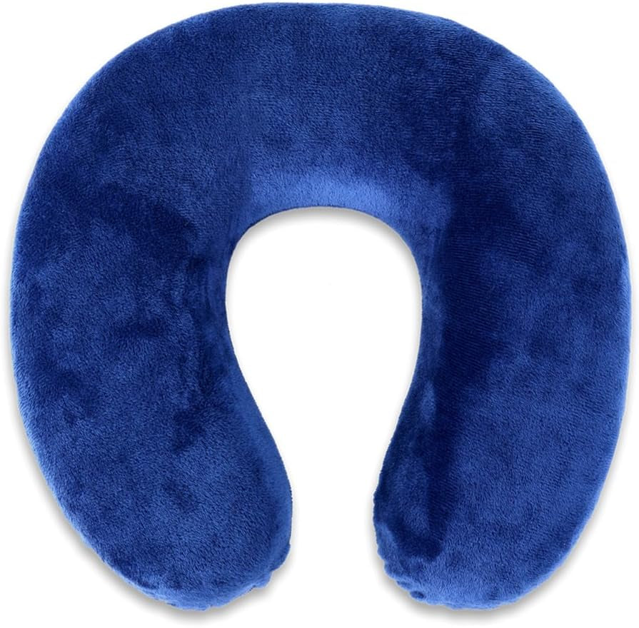 Rocco eK Nackenkissen, 4 Farben erhältlich, Reisekissen, Nackenstützkissen, orthopädisches Nackenstützkissen, Memory Foam