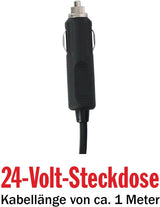 24-V-LKW-Kaffeemaschine – LKW-Kaffeemaschine – Filterkaffeemaschine – Warmhaltekaffeemaschine – Glaskaraffe-Kaffeemaschine – Schwarz