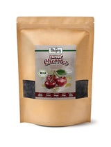 Biojoy getrocknete Süßkirschen (500 g), entsteint und schwefelfrei Naty Shop dehydrierte Produkte 1 kg (1 Packung)