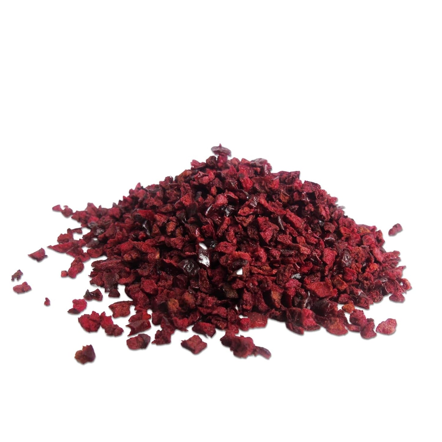 Gefriergetrocknete Kirschenstücke 100g - Gefriergetrocknete Früchte - Gefriergetrocknete Trockenfrüchte - Getrocknete Bitterkirschen - Perfekt zum Backen, Dekorieren von Kuchen, Snacks, Müsli und Desserts. Dehydrierte Produkte Naty Shop