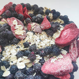 Gefriergetrocknete Kirschen | Getrocknete Sauerkirschen | Gefriergetrocknete Früchte | Gefriergetrocknete Trockenfrüchte | Gefriergetrocknete Früchte Getrocknete Kirschen | Pelz-Smoothie Gefriergetrocknete Früchte (90 g) Dehydrierte Produkte Naty Shop