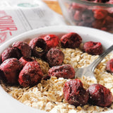Gefriergetrocknete Kirschen | Getrocknete Sauerkirschen | Gefriergetrocknete Früchte | Gefriergetrocknete Trockenfrüchte | Gefriergetrocknete Früchte Getrocknete Kirschen | Pelz-Smoothie Gefriergetrocknete Früchte (90 g) Dehydrierte Produkte Naty Shop