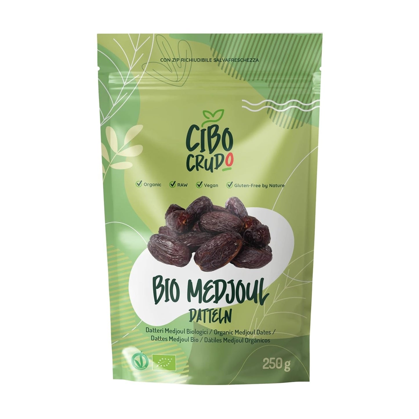 Deglet Nour Bio kernlose Datteln – 500 g. Natürliche getrocknete Bio-Datteln von Deglet Nour. Getrocknete Datteln. Dehydrierte Produkte Naty Shop 250G Datteln Medjool