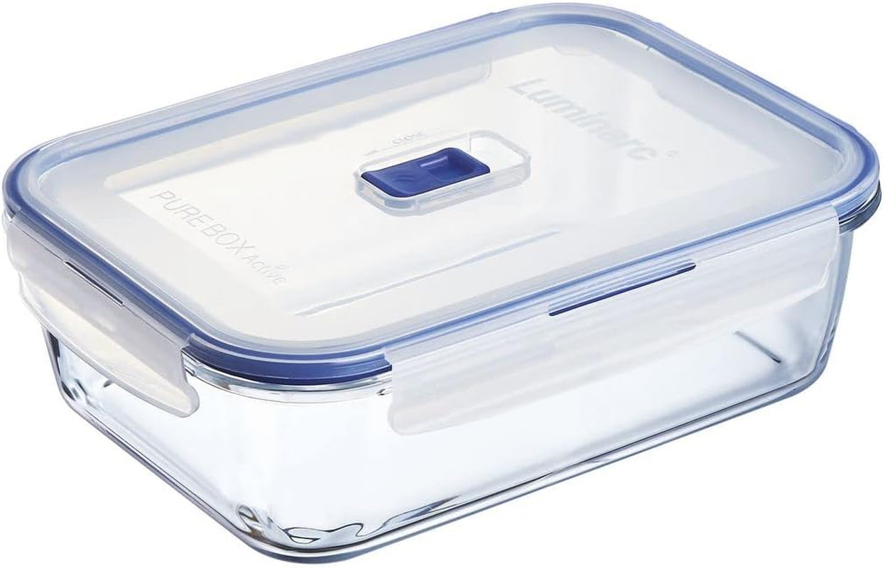 Pure Box Active Containers Rectangular Hermetico - 197cl Bicolor Lebensmittelaufbewahrungsboxen Naty Shop Rectangular 1970 Ml