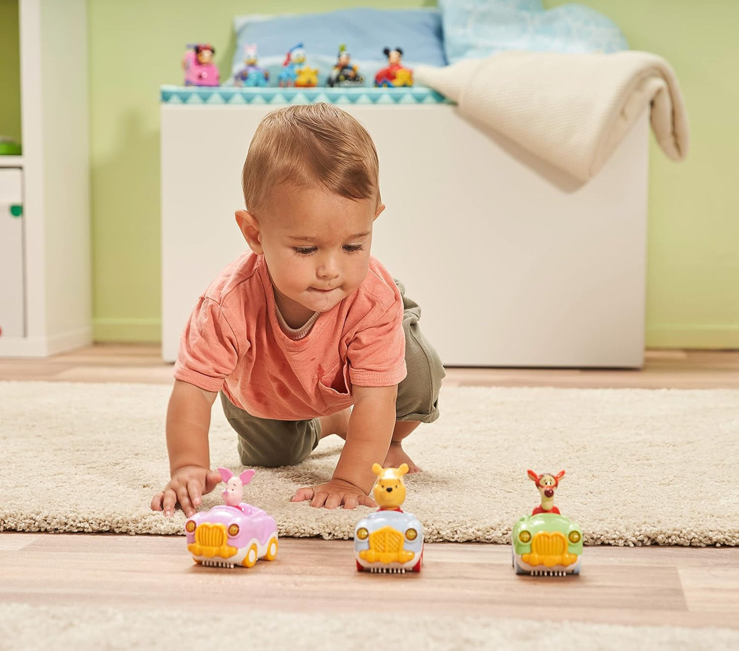 Vtech TUT TUT Baby Flitzer – Tiggers Cabrio-Auto – Spielzeugauto mit Musik, Sätzen und interessanten Geräuschen – Für Kinder von 1–5 Jahren. Bebe Toys Naty Shop