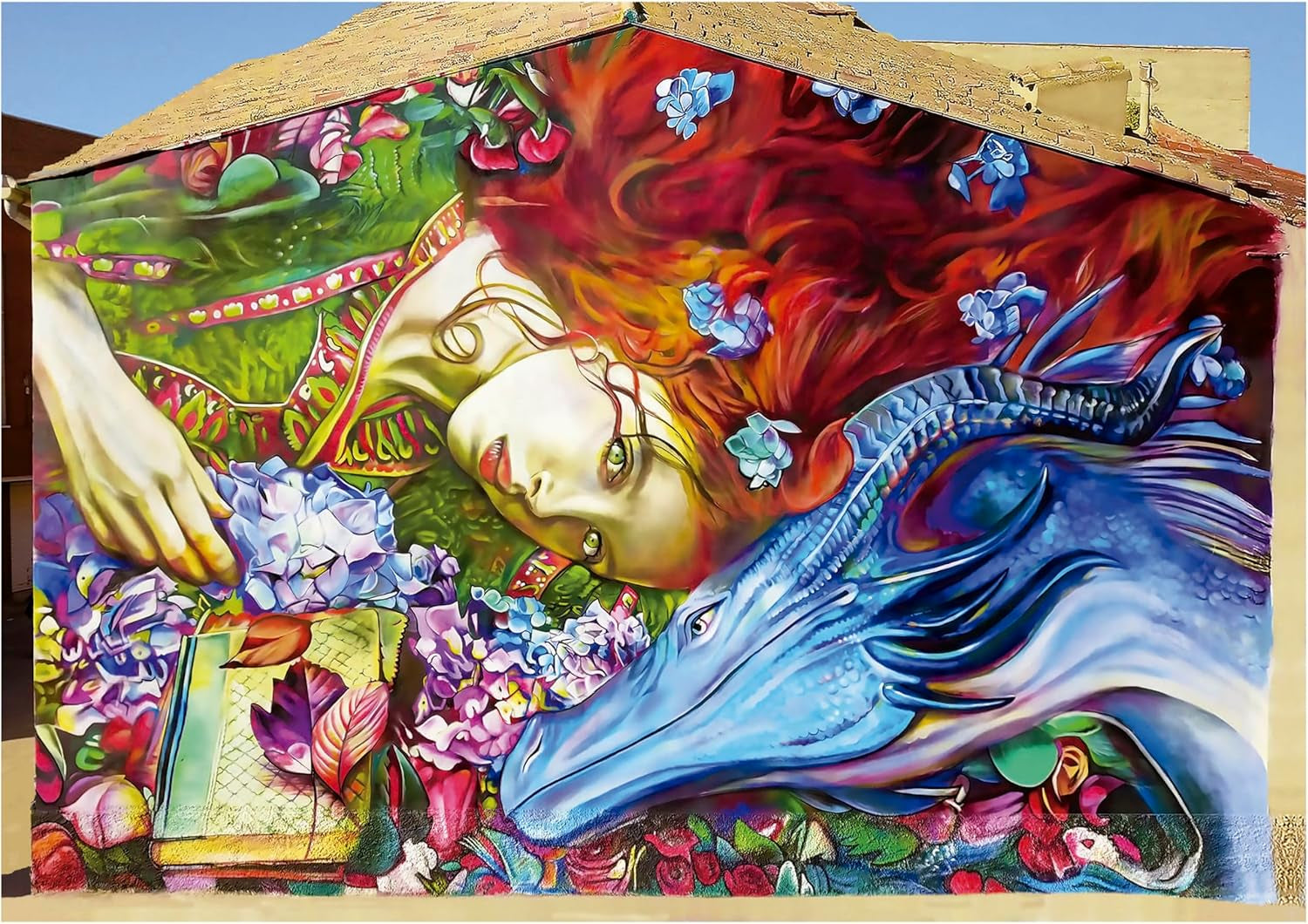 Educa - Puzzle mit 1000 Teilen für Erwachsene | Sant Jordi, Lily Brick. Abmessungen: 68 x 48 cm. Inklusive Fixpuzzle-Puzzlekleber. Seit 14 Jahren (19926) Puzzle Naty Shop