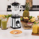 Cecotec Mixer Glas Power Schwarz Titan 1000 INOX. 1000 W, Edelstahlgehäuse, 6-Blatt-Blatt Mit Schwarzer Titanbeschichtung, 1,5-L-Glaskrug, 5 Geschwindigkeiten [Energieeffizienzklasse a +] Kitchen Naty Shop