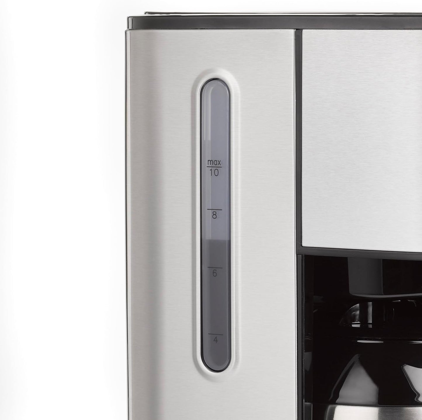 CASO Selection C 10 Thermo Design Kaffeemaschine – Edelstahlgehäuse, 1,2 l Isotherm-Karaffe (10 Tassen), Touch-Bedienung und Timer, Aroma PLUS-Funktion, Permanentfilter, Anti-Tropf-Filter