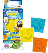INKEE Spongebob Surprise Kinder-Badebombe Spongebob Schwammkopf Sammlerstück 80 Gramm Naty Shop Set mit 3 Spongebob-Badebomben