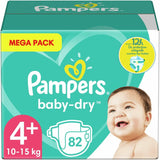 Windeln Pampers 81657566 Baby-Dry Pants, weiß