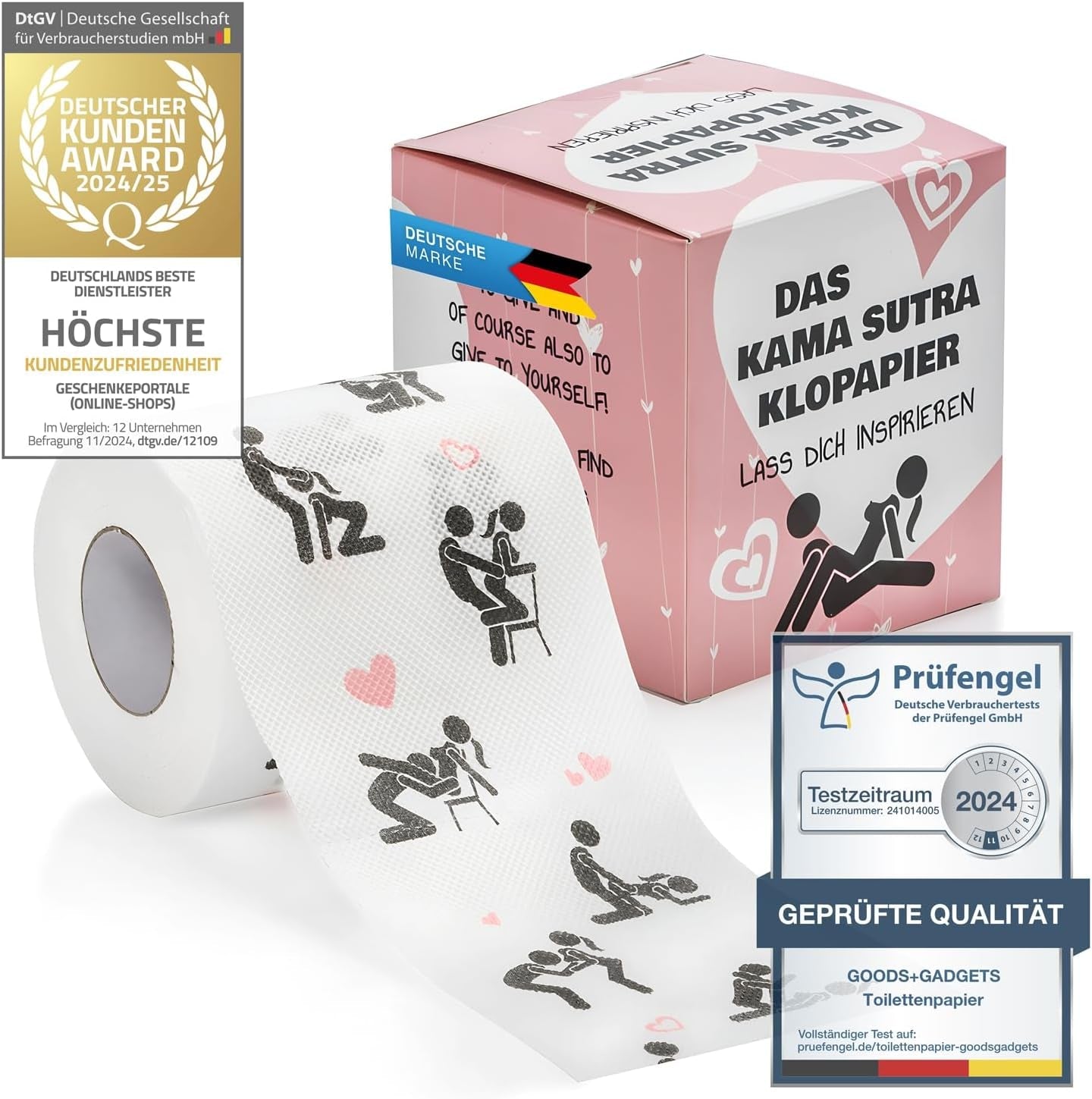 Einhorn-Toilettenpapier – Niedliches Toilettenpapier verwandelt Ihr Badezimmer in eine Wohlfühloase (Einhorn)