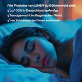 Allnights - Leichte Komfortbettdecke 135X200 100 % neue Federn und Daunen, für Allergiker geeignet, waschbar bis 60°C, hergestellt in Deutschland Bettdecken und Steppdecken Naty Shop