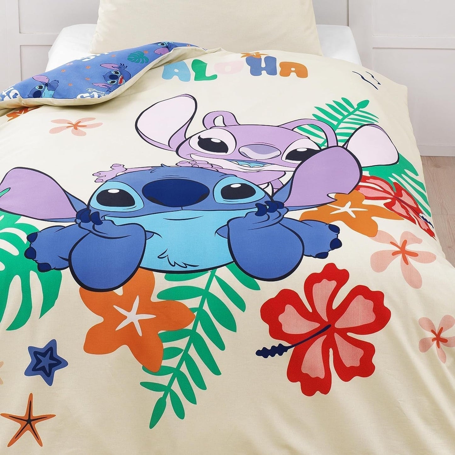 Bettwäsche für Kinder und Jugendliche, Stitch Bettwäsche - Kinder Naty Shop