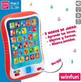 winfun ColorBaby 44256 Lerntablett mit Licht und Sound, Babyspielzeug, Naty Shop