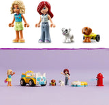 LEGO Friends Mobiler Hundepflegesalon, Rollenspiel-Tierfahrzeug-Spielset, Kinderspielzeug mit 2 Figuren und 2 Hunden für Mädchen und Jungen ab 4 Jahren, Hundepflegeset 42635 Bausätze Beuche den LEGO-Store