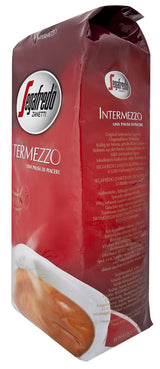 Segafredo Zanetti Intermezzo - Whole Beans (1 kg Pack) - Geeignet für alle italienischen Kaffeespezialitäten - Kaffeebohnen mit mittlerer Röstung, stark und vollmundig im Geschmack