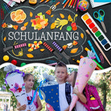Magicat Haarkreide für Mädchen im Set I 10 auswaschbare Farben und 5 Haargummis I Geschenk für Mädchen von 4 bis 10 Jahren I Kreatives Geschenk für den Kindergeburtstag 2025 I Sichere und farbenfrohe Haarfarbe von Naty Shop