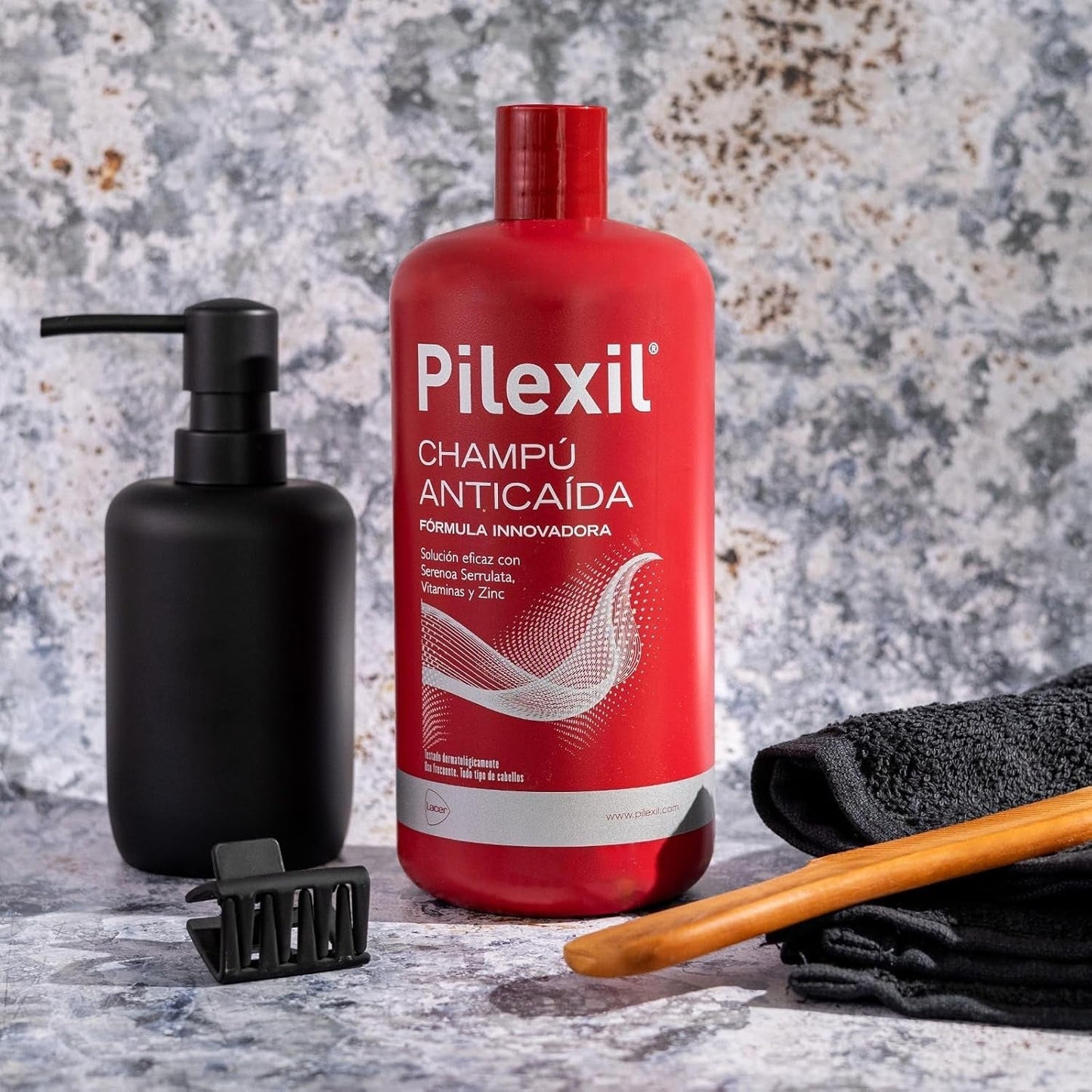 Lacer Shampoo gegen Haarausfall 900 ml Lacer Haarpflege