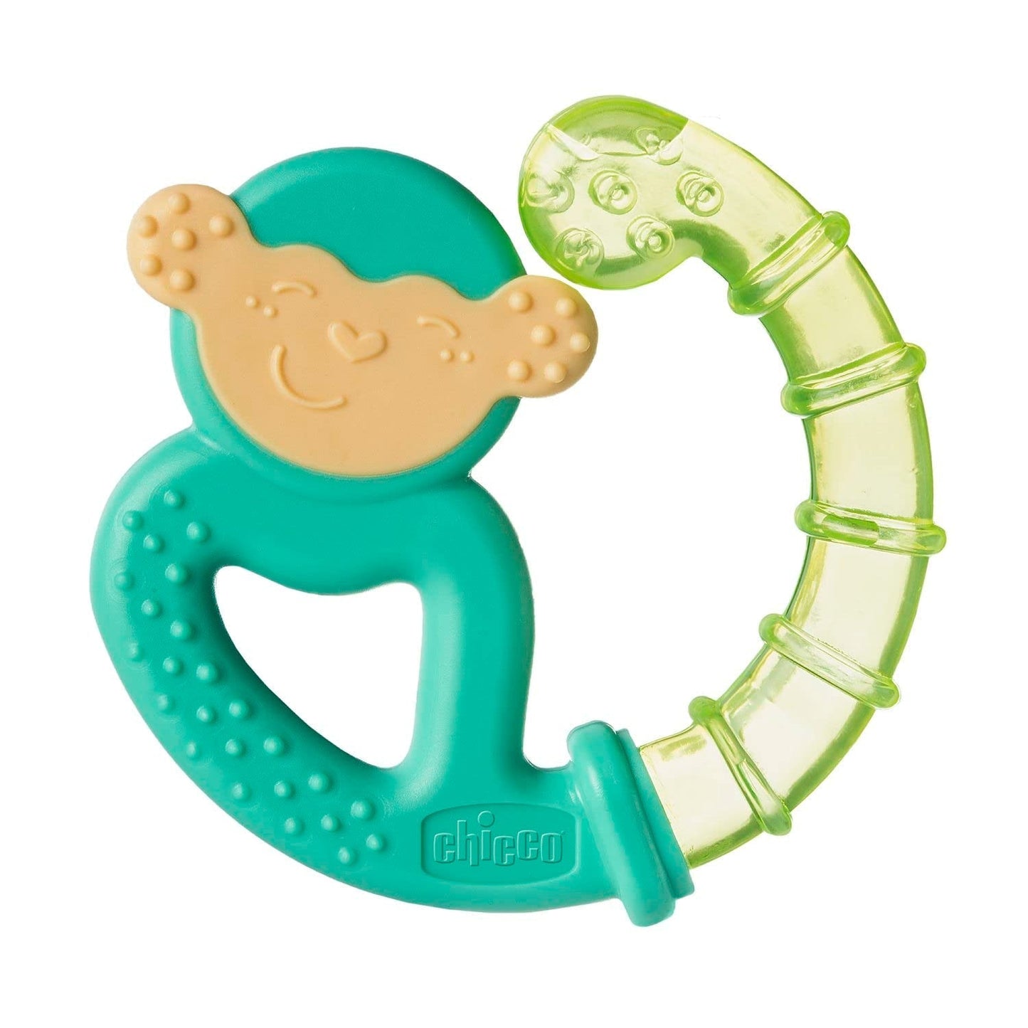 Chicco Fresh&Relax Affen- oder Faultier-Beißring, 4M+, gefüllt mit sterilem Wasser