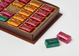 RCP Schladerer Pralinen, feines Sortiment, Vollmilch- und Zartbitterschokolade, mit und ohne Zuckerkruste, flüssige Füllung, alkoholhaltig, tolles Geschenk, 255g