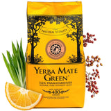 Yerba SARSAPARILLA 400G ● Süßer und erfrischender Mate-Tee ● Sarsaparilla-Blätter ● Mate-Tee aus Mate-Blättern ● Yebra Mate-Tee mit GUARANA 50G ● Yerba Mate-Tee mit losen Blättern 450G ● Vegan