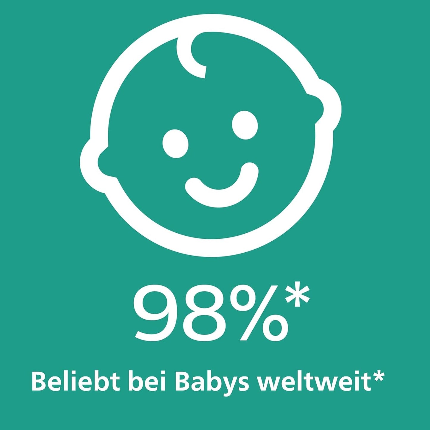 Philips AVENT Set mit 4 leichten und atmungsaktiven Ultra Air-Schnullern: 2 im Dunkeln leuchtende Schnuller und 2 Tagesschnuller, ab 18 Monaten (Modell SCF349/43)
