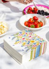 Talking Tables Table Kind Einwegservietten, weiche Papierservietten, Einwegservietten mit Blumenmuster, für Hochzeiten oder den täglichen Gebrauch, umweltfreundlich, kompostierbar, recycelbar