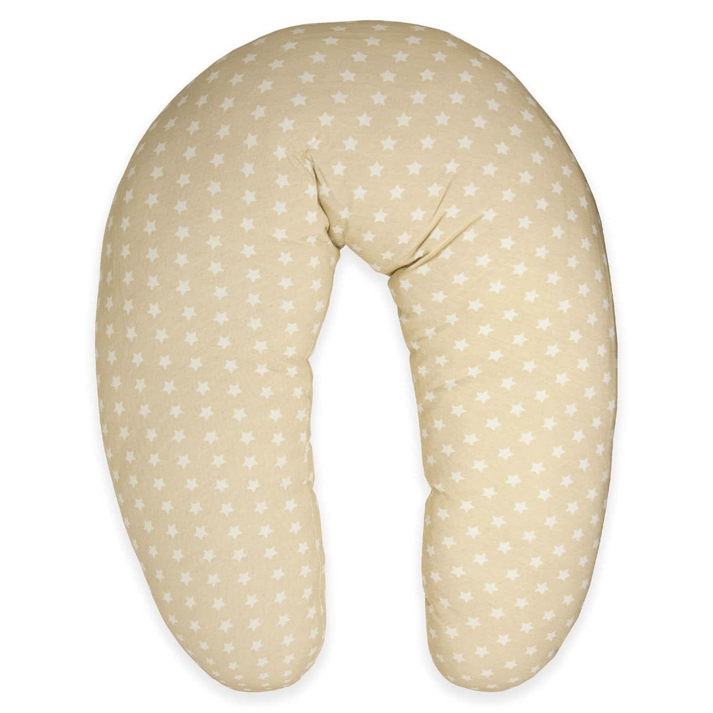 Stillkissen für Neugeborene, XL, Bezug aus 100 % Baumwolle, abnehmbar und waschbar, Füllung aus Polyester, Sternmotiv. Zubehör Essen und Stillen Bebe Naty Shop